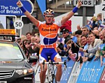 Kai Reus wins the second stage of the Tour of Britain 2009